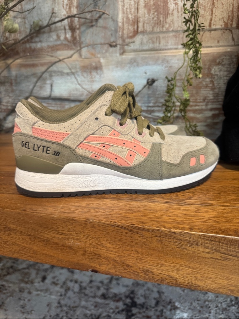 ASICS Gel-Lyte III Ikebana Pack Amberlight Rose Dawn - Size 6.5